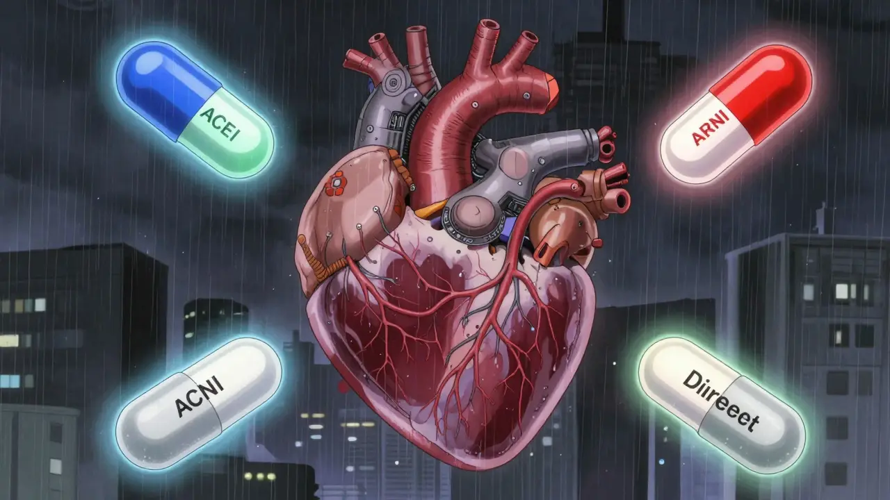 Heart Failure Medications: ACEIs, ARNI, Beta Blockers, and Diuretics Explained