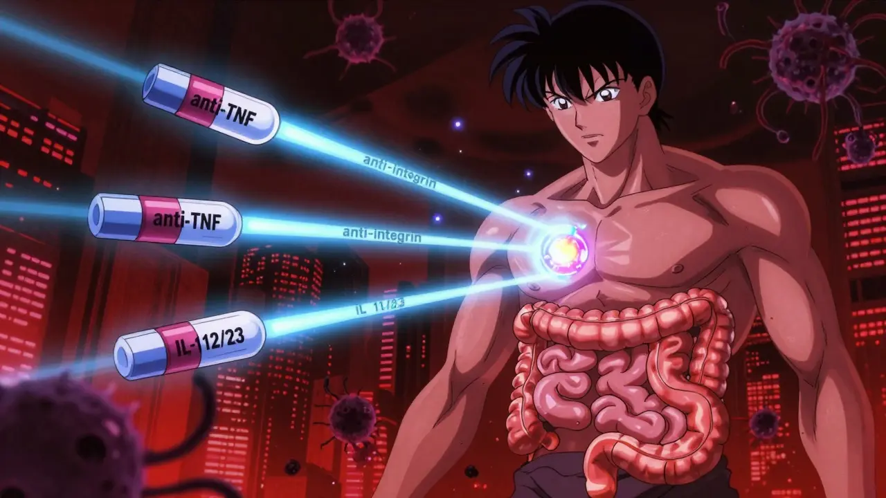 IBD Biologics Explained: Anti-TNF, Anti-Integrin, and IL-12/23 Inhibitors for Crohn's and Colitis