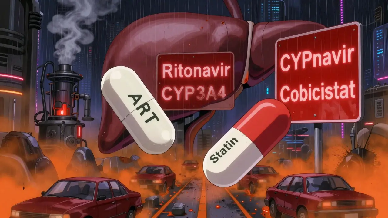 HIV Medications with Statins: Safe Choices and Side Effects