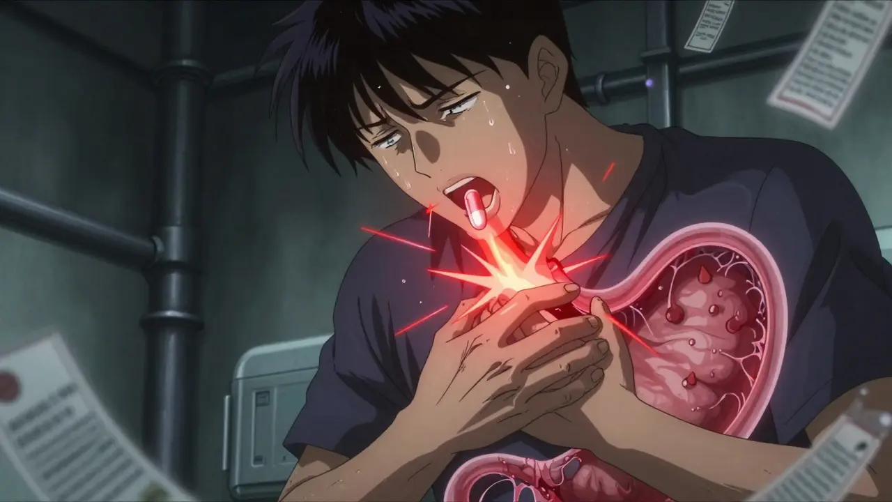 Upset Stomach and Heartburn from Medications: Proven Ways to Relieve It