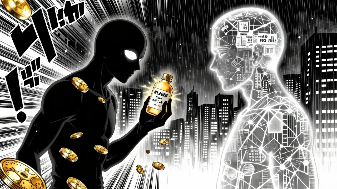 Conflict between shady influencer selling cures and scientific evidence